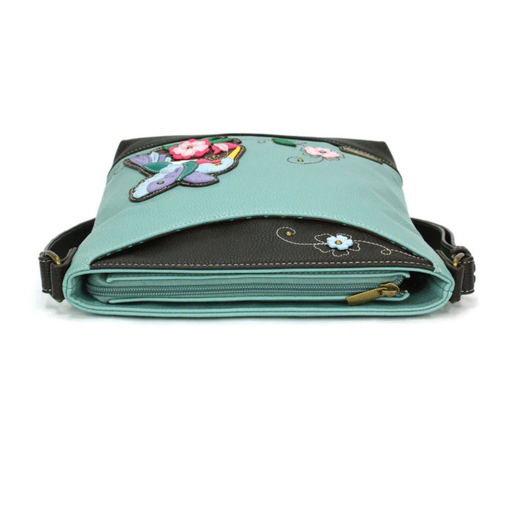 CHALA SWEET MESSENGER BAG HUMMINGBIRD A - BLUE