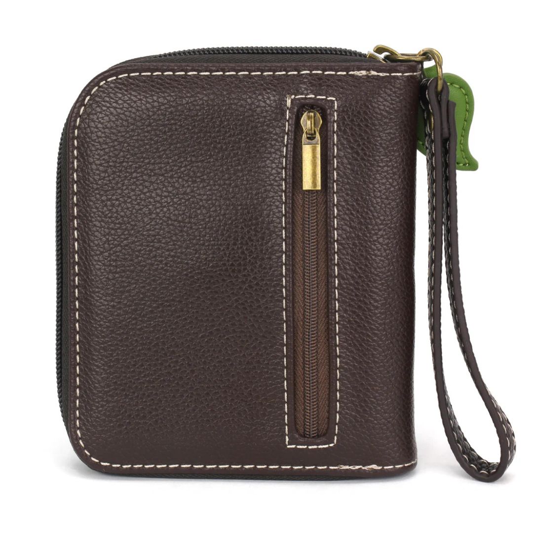 CHALA ZIP AROUND WALLET HYDRANGEA - PURPLE