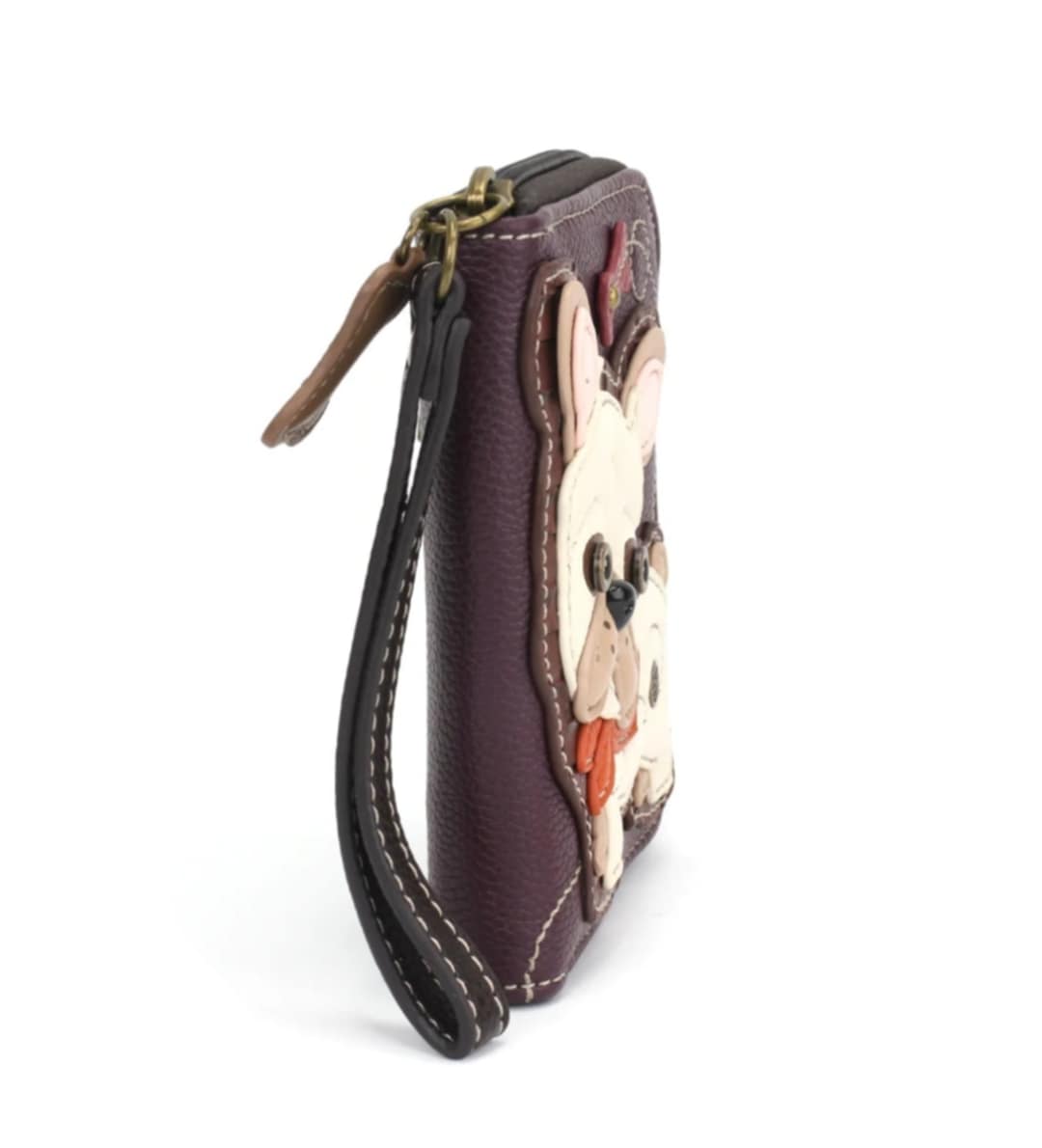 Chala Zip Around Wallet - French Bulldog