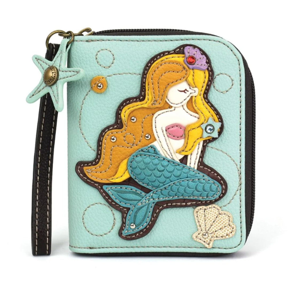 Zip Around Wallet - Mermaid A