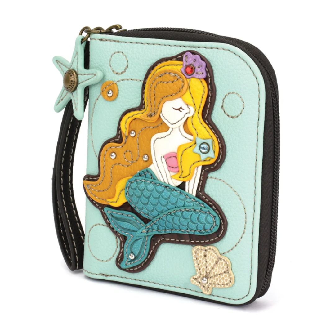 Zip Around Wallet - Mermaid A