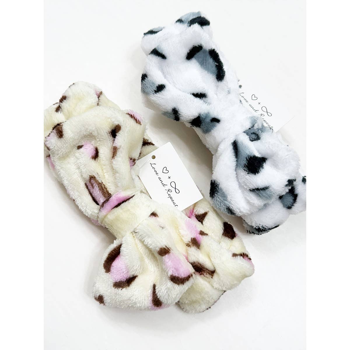 Patterned Beauty Spa Bow Headband