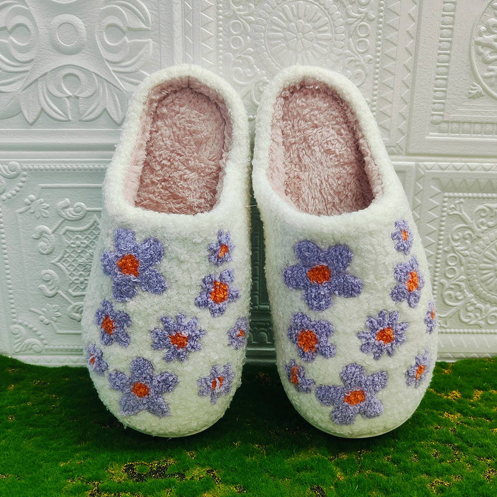 PURPLE LILAC SLIPPERS