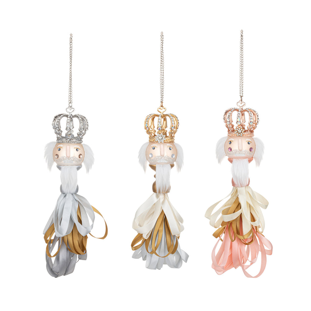 Nutcracker Sparkle Tassel Ornament