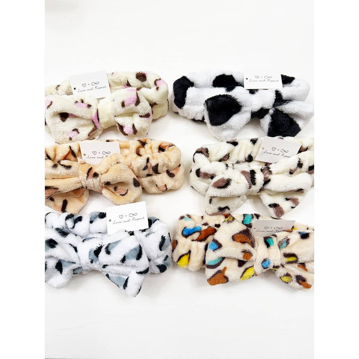 Patterned Beauty Spa Bow Headband