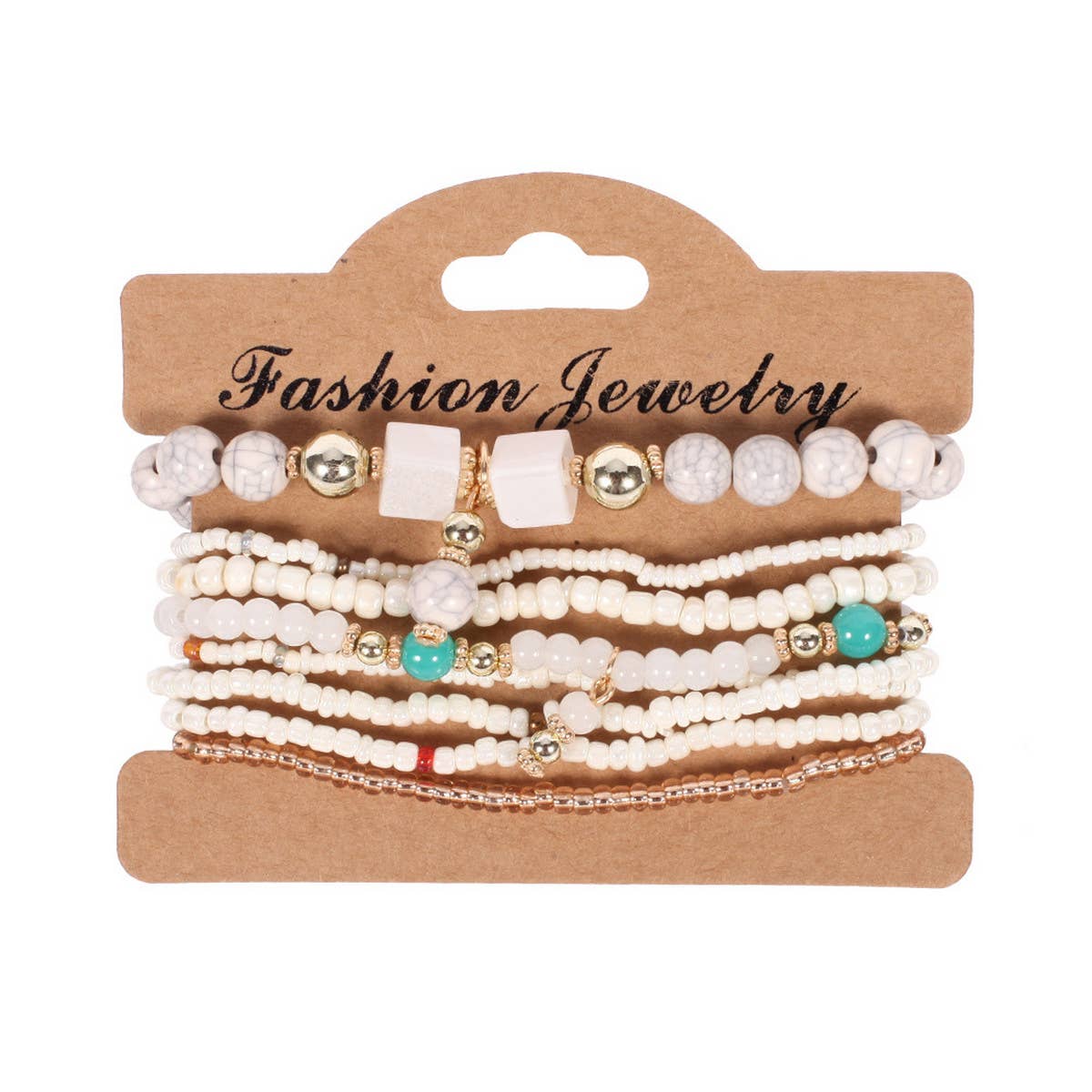 Handmade Beaded Bohemian Bracelet Set