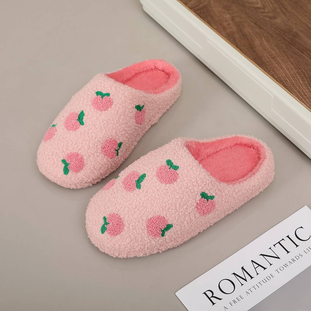 Pink Peach Slippers