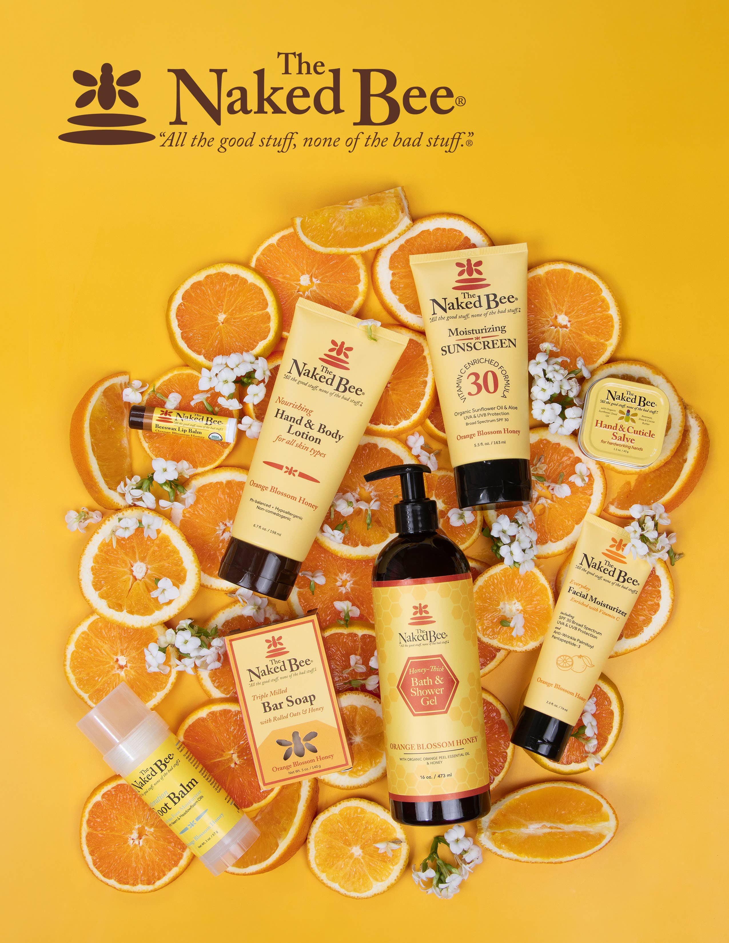 THE NAKED BEE ORANGE BLOSSOM HONEY HAND AND BODY LOTION