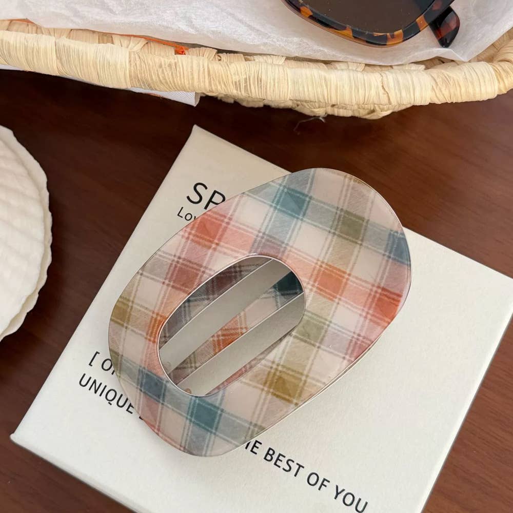 Oval Flat Hair Clip