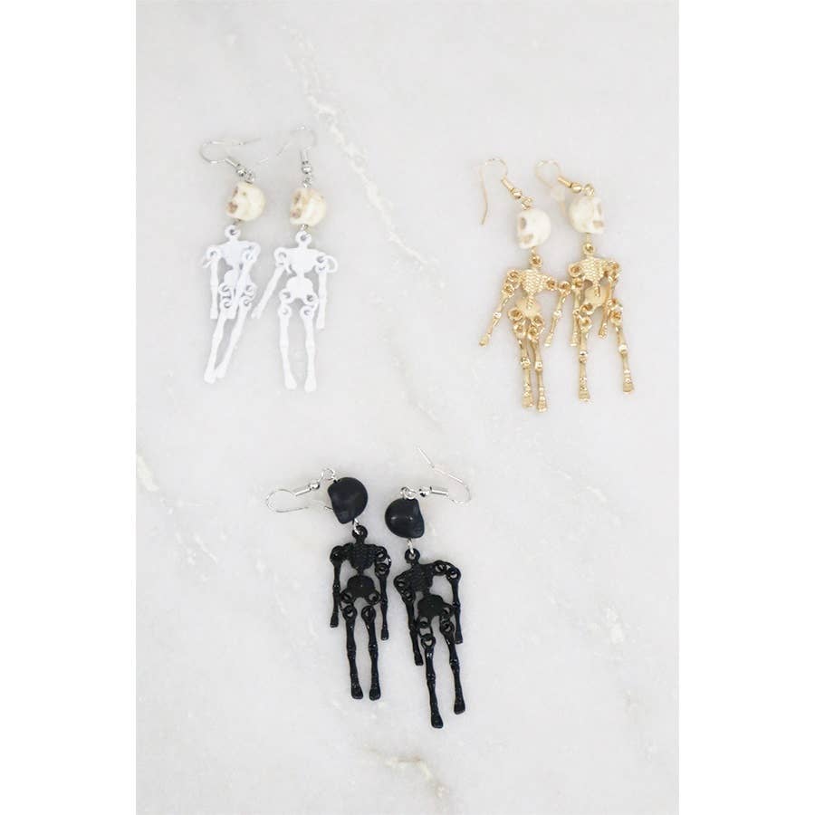 Halloween Skeleton Earrings