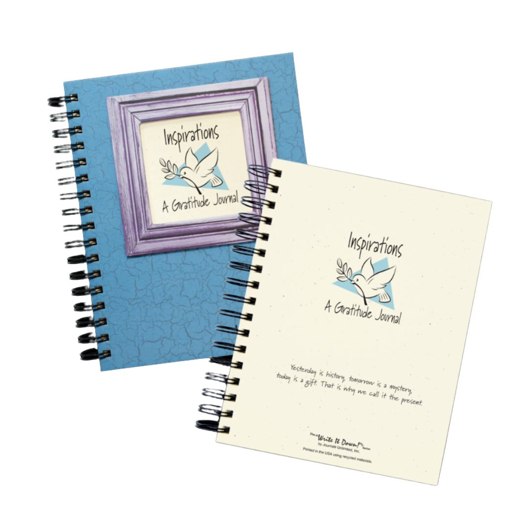 Inspirations – A Gratitude Journal – Light Blue