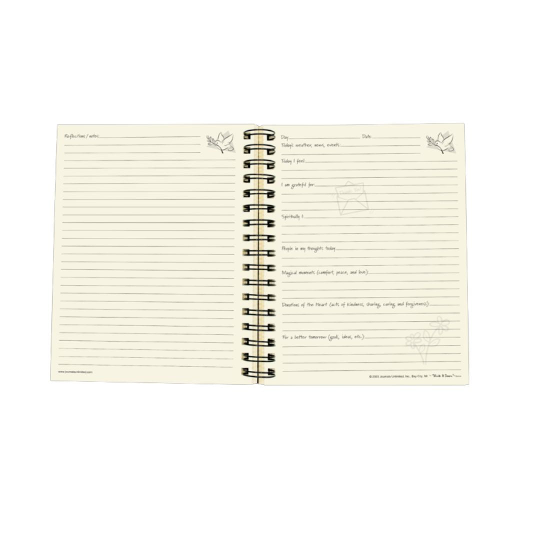 Inspirations – A Gratitude Journal – Light Blue