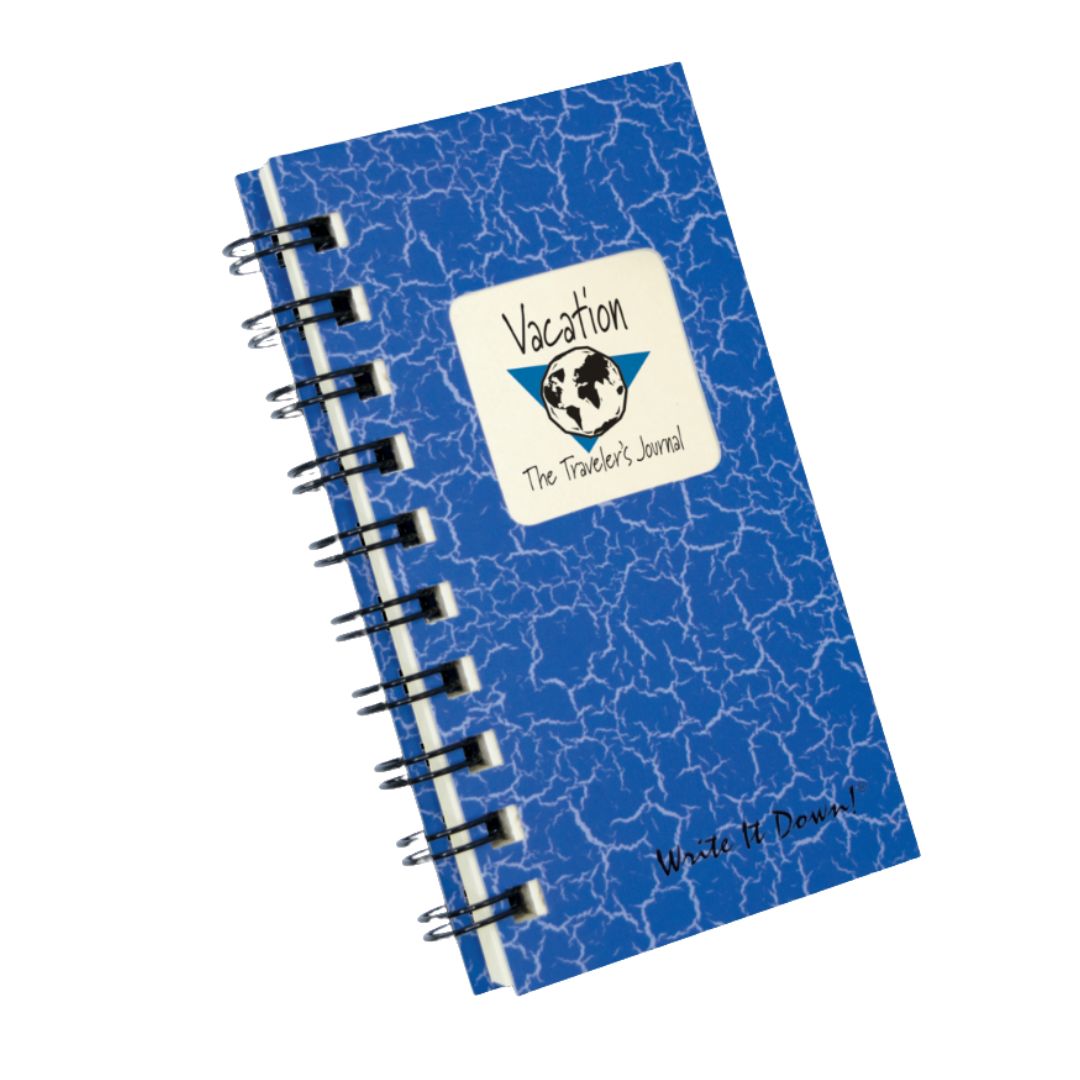 Vacation – The Traveler’s Mini Journal – Blue