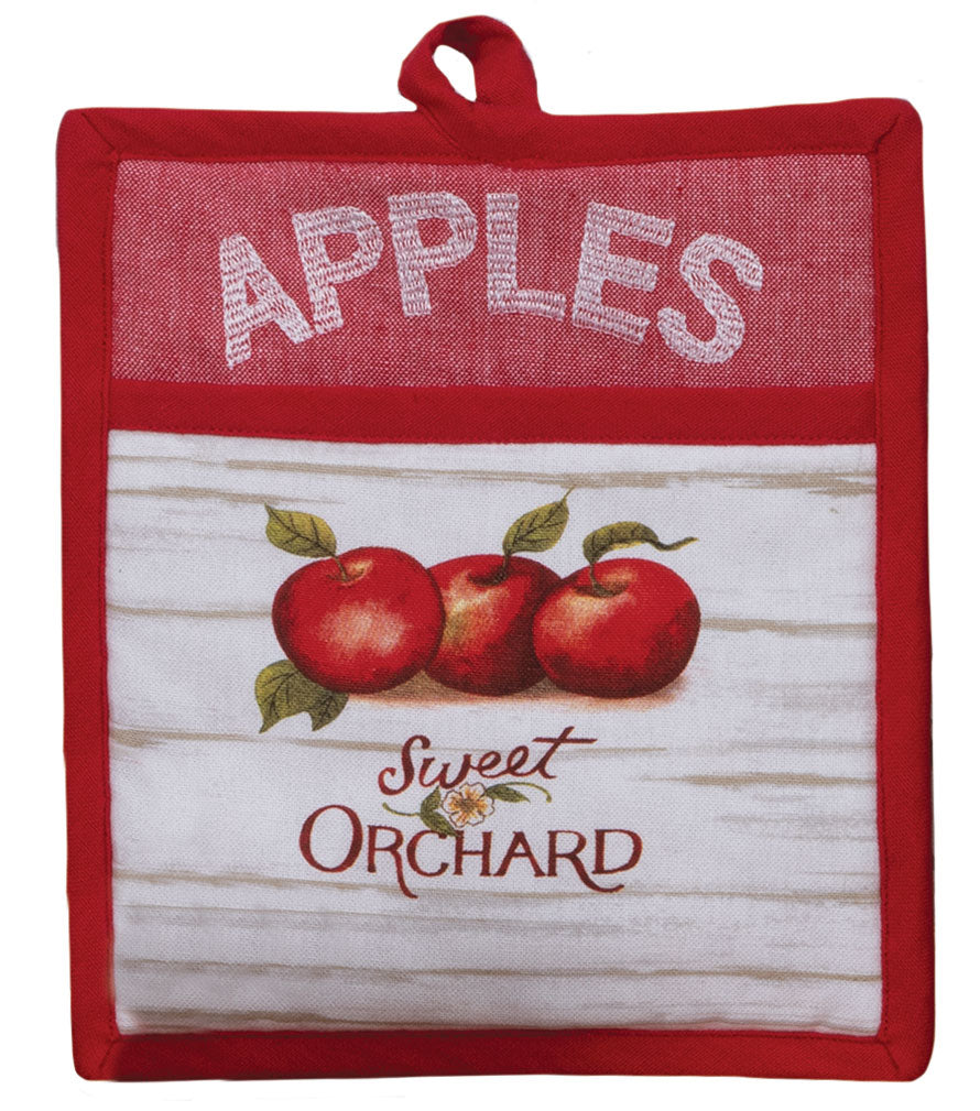 Apple Picking Pocket Oven Mitt