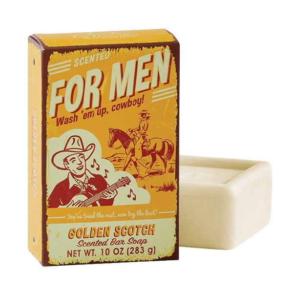Scented Bar Soap Golden Scotch For Men