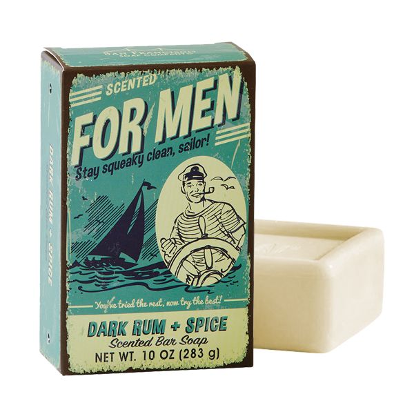 Scented Bar Soap Dark Rum & Spice For Men