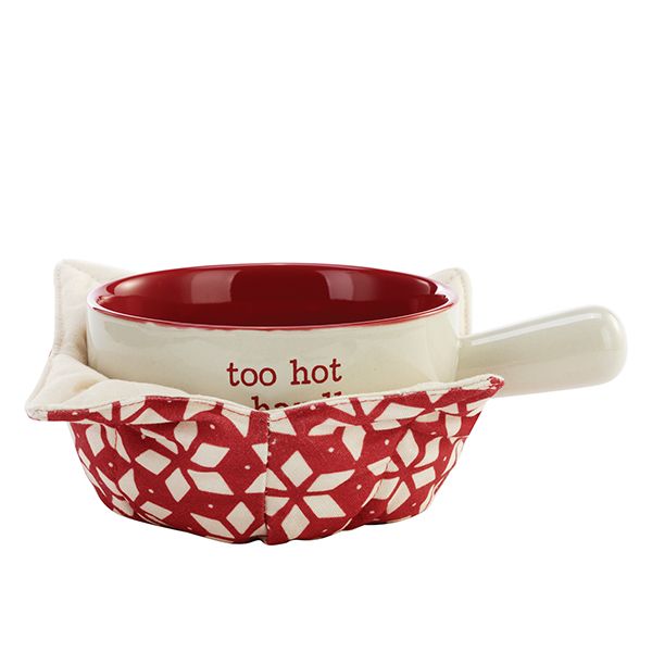 Soup Crock and Bowl Cozy Set Too Hot To Handle