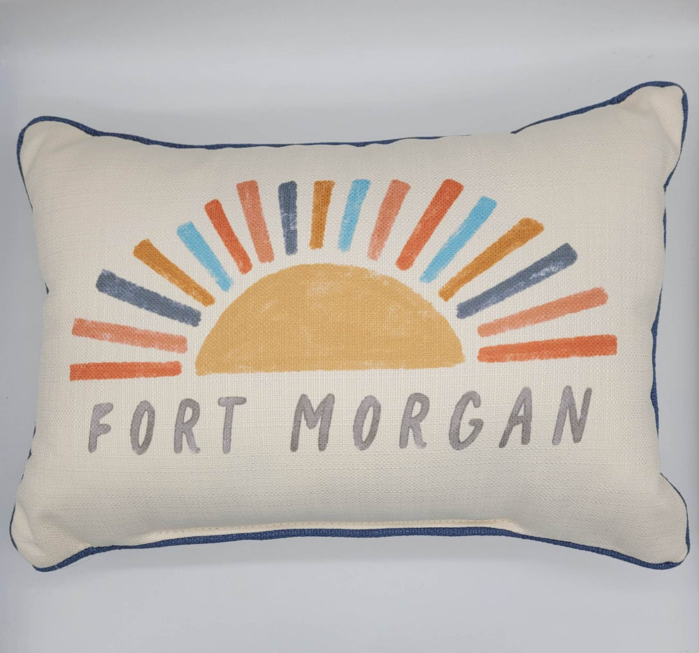 Fort Morgan Sunshine Pillow