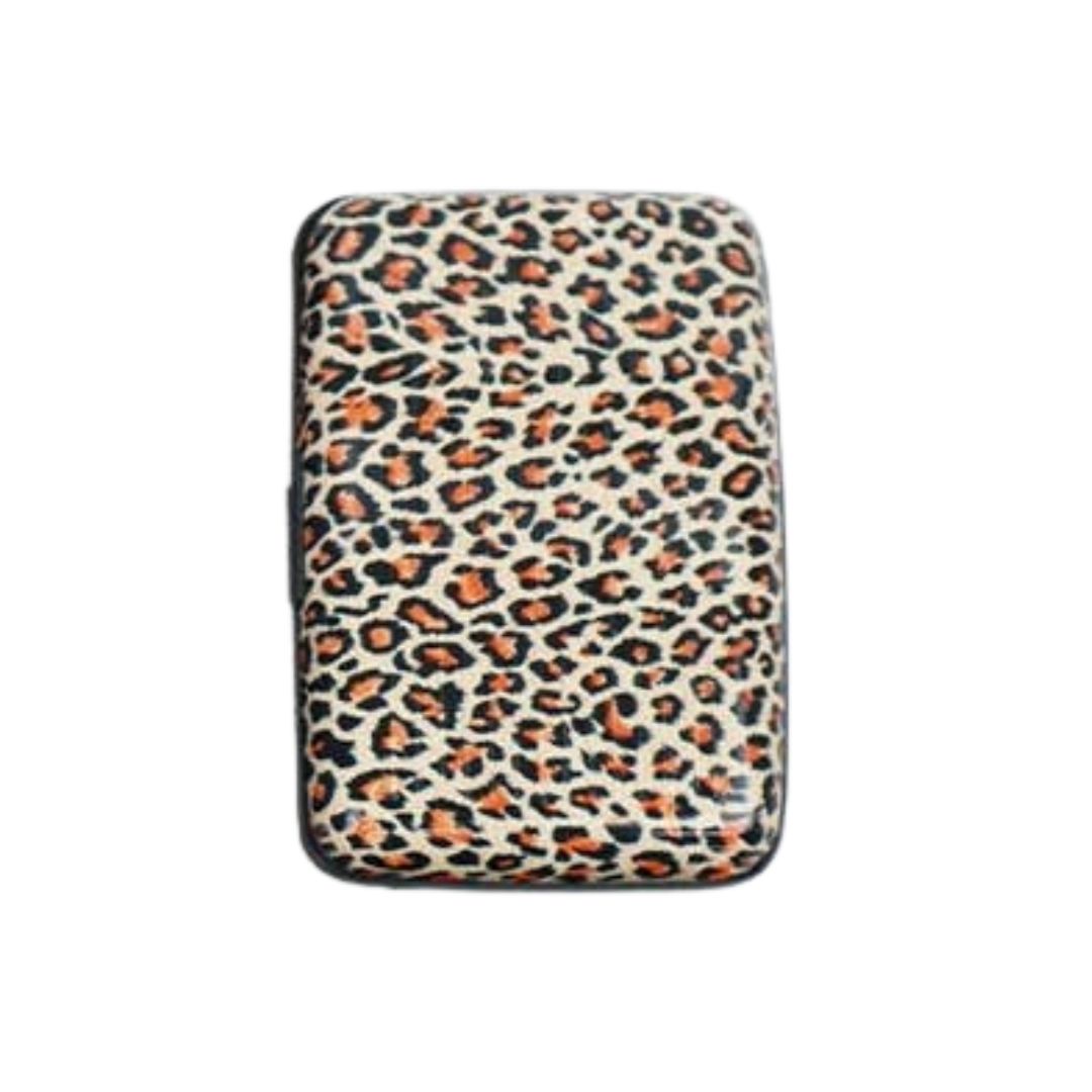 Leopard Print Ulta Slim Card Caddy