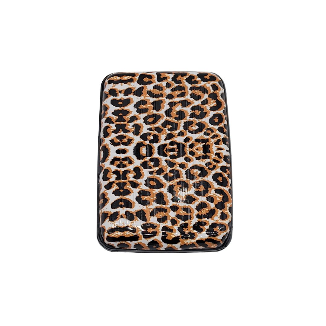 Leopard Print Ulta Slim Card Caddy