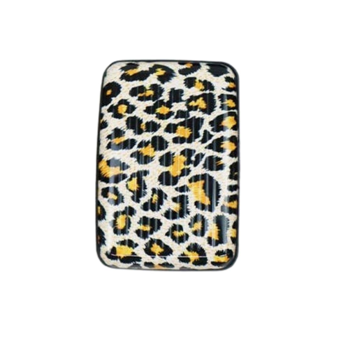 Leopard Print Ulta Slim Card Caddy