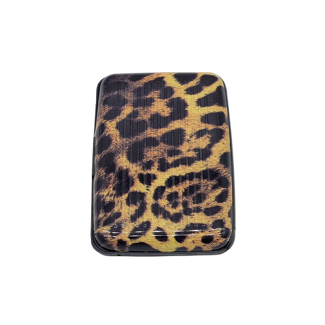 Leopard Print Ulta Slim Card Caddy