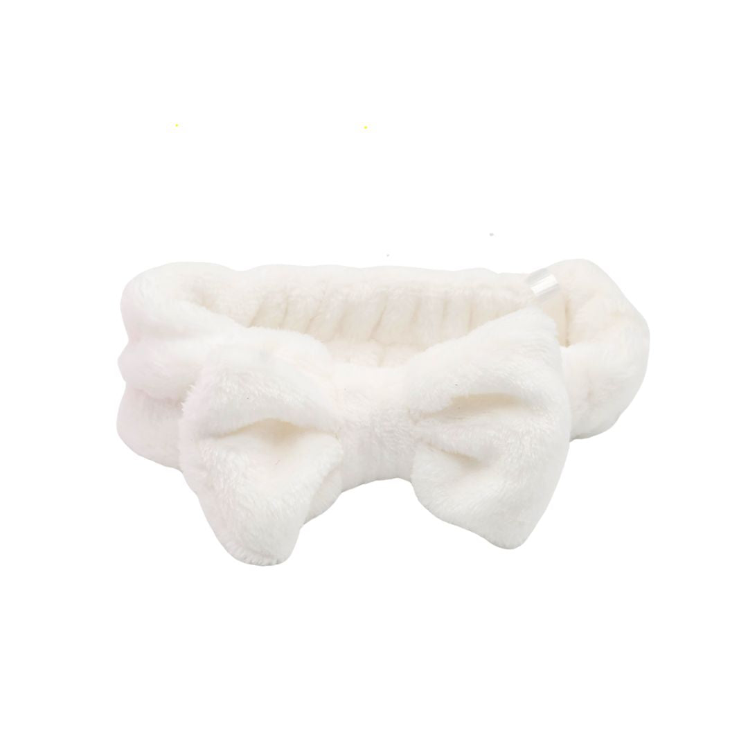 Solid Beauty Spa Bow Headband