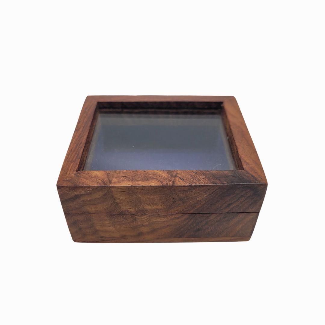 Wooden Display Keepsake Box