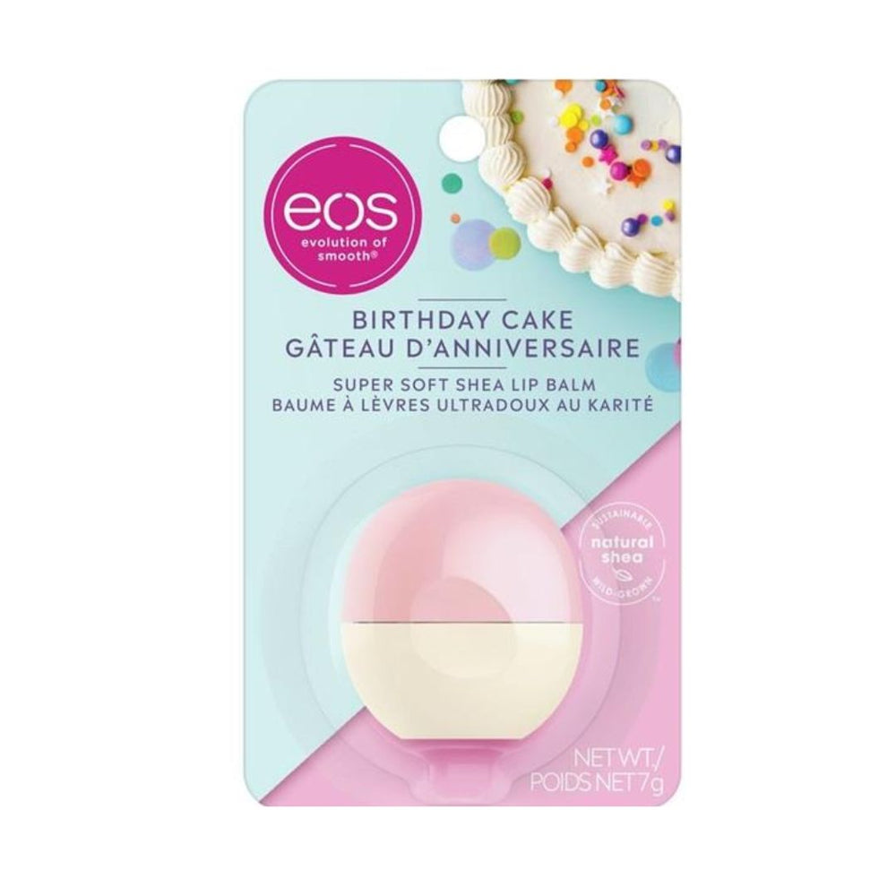 EOS Lip Balm Sphere Birthday Cake
