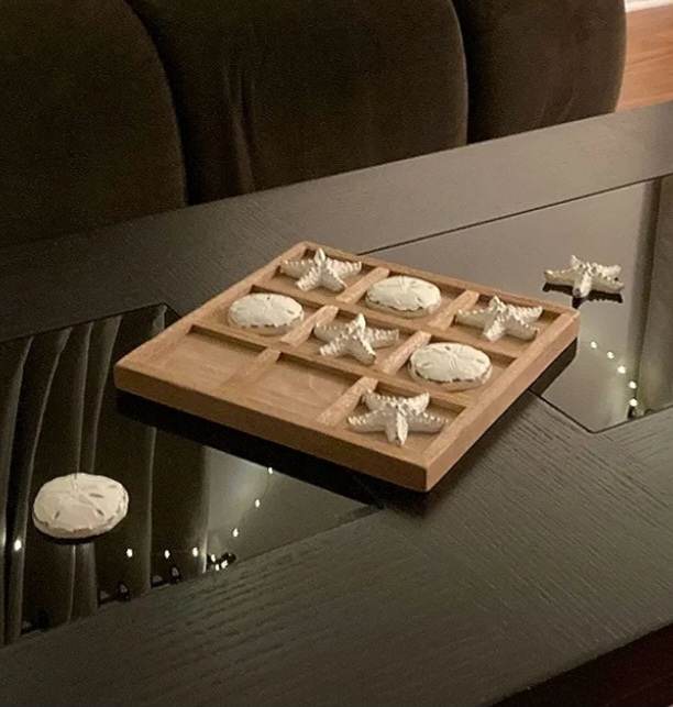 SEASHELL TIC TAC TOE SET