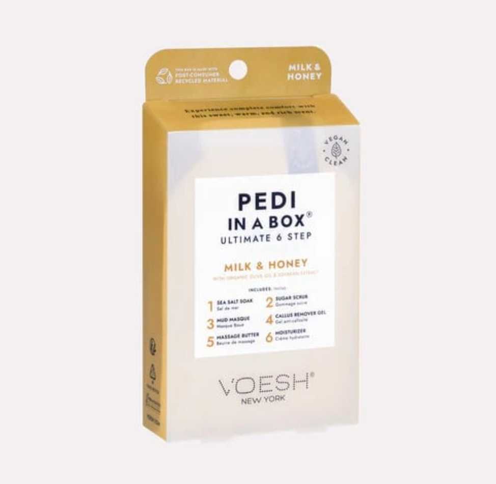 VOESH Pedi in a Box Ultimate 6 Step Pedicure Kit