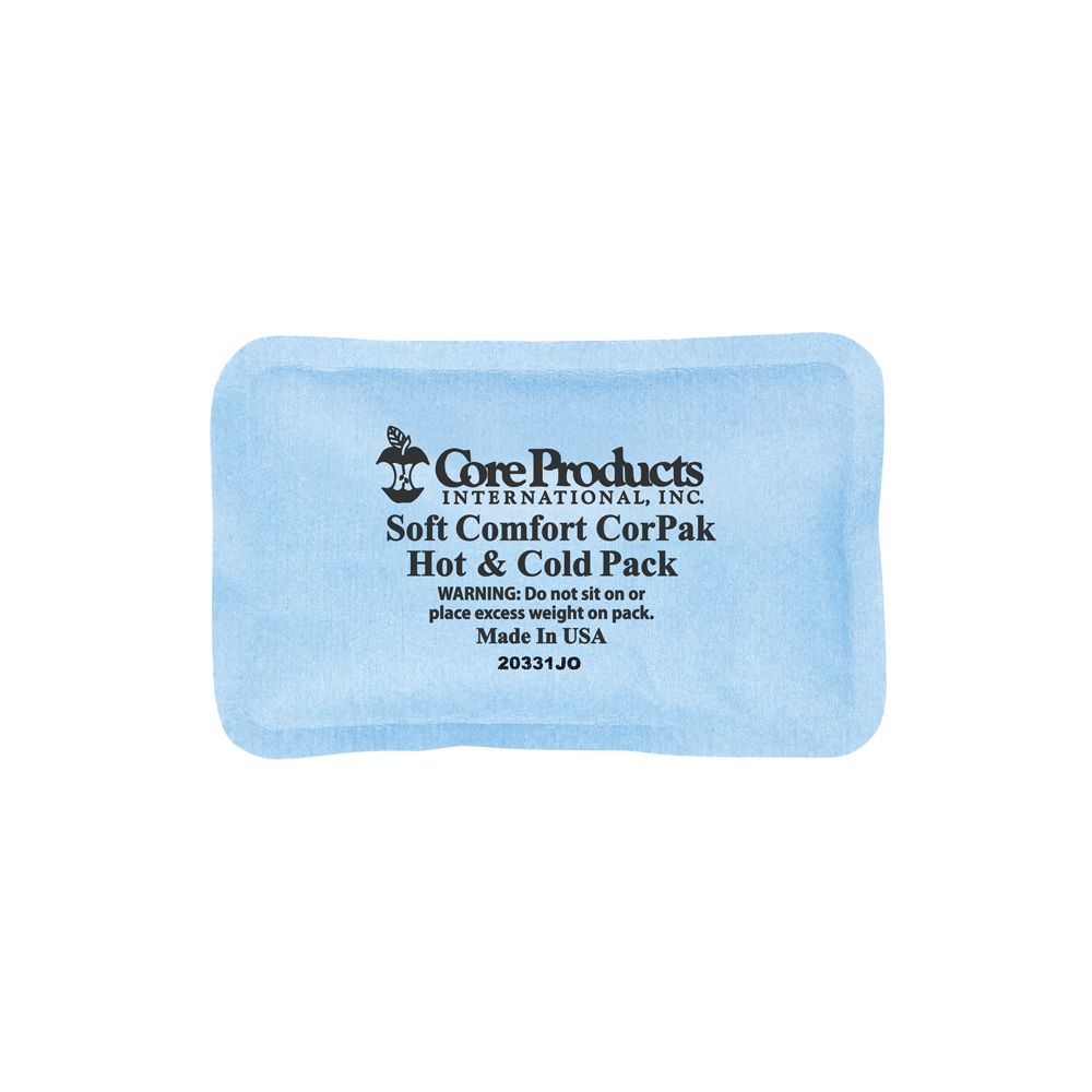 Soft Comfort CorPak Hot/Cold Therapy Pack 3" x 5" - Reusable Ice Packs