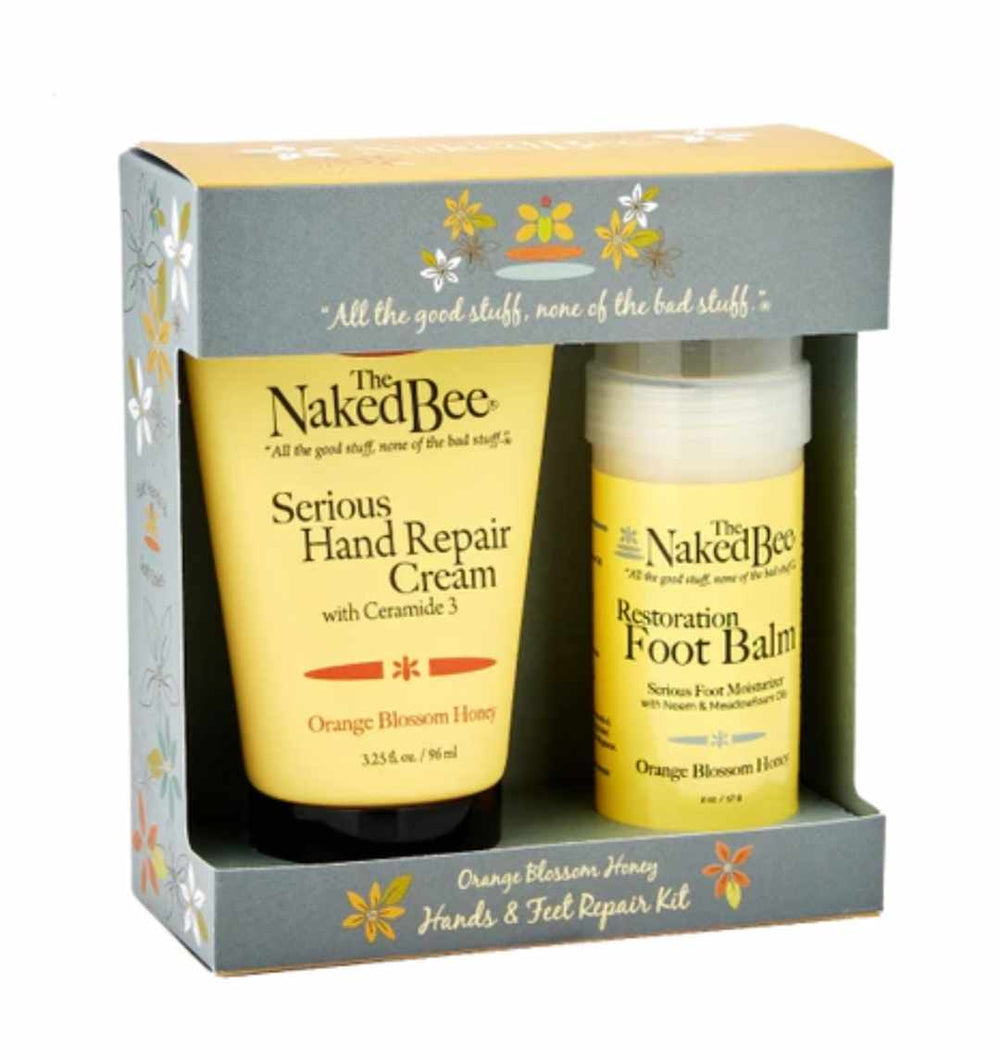 The Naked Bee Orange Blossom Honey Hands & Feet Repair Kit
