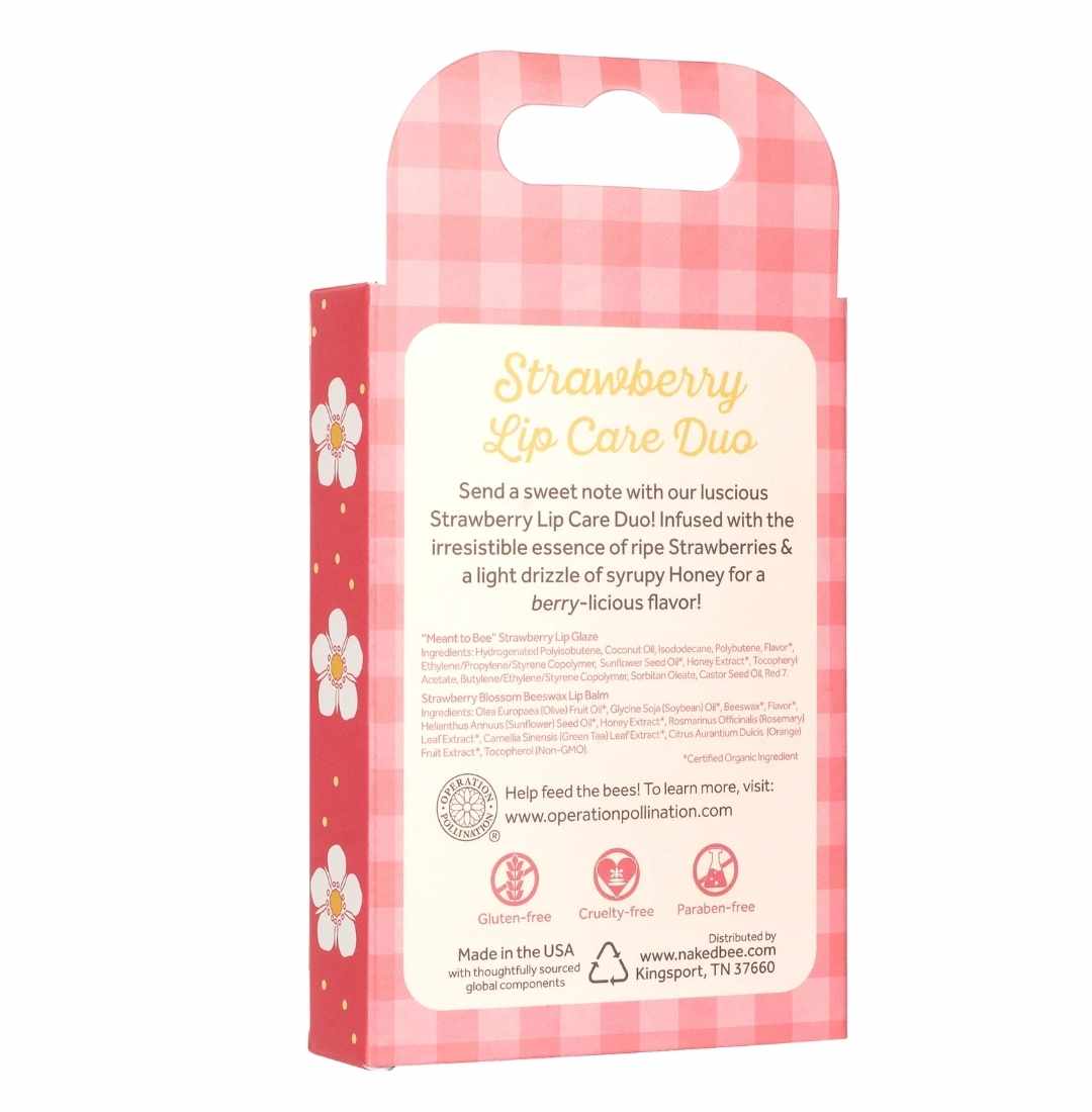 Strawberry Lip Care Duo