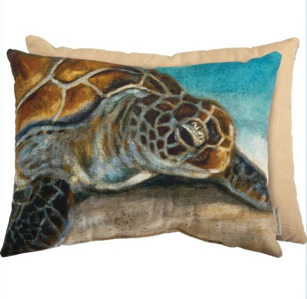 Sea Turtle Pillow 15 x 20