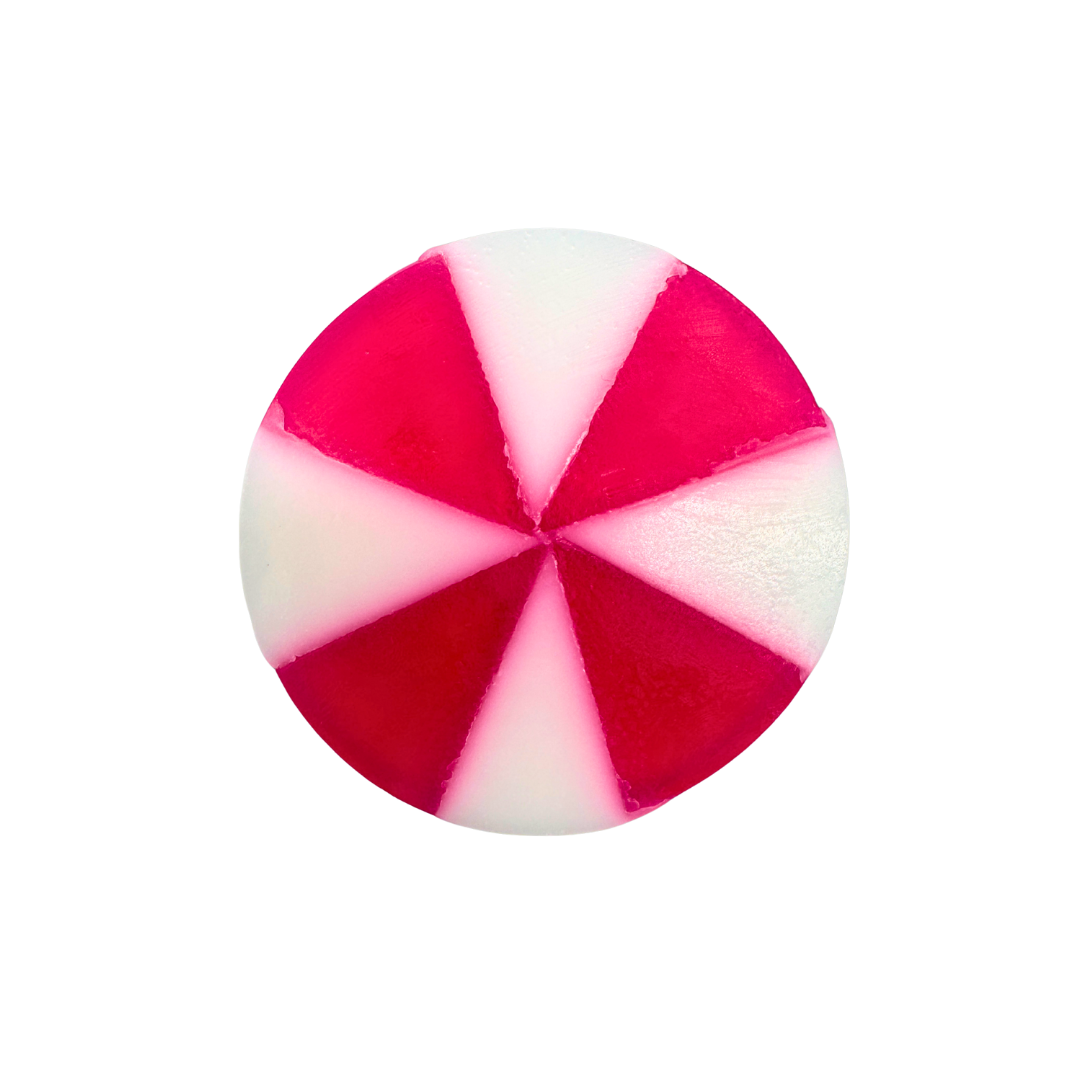 Peppermint Swirl Loofah Soap