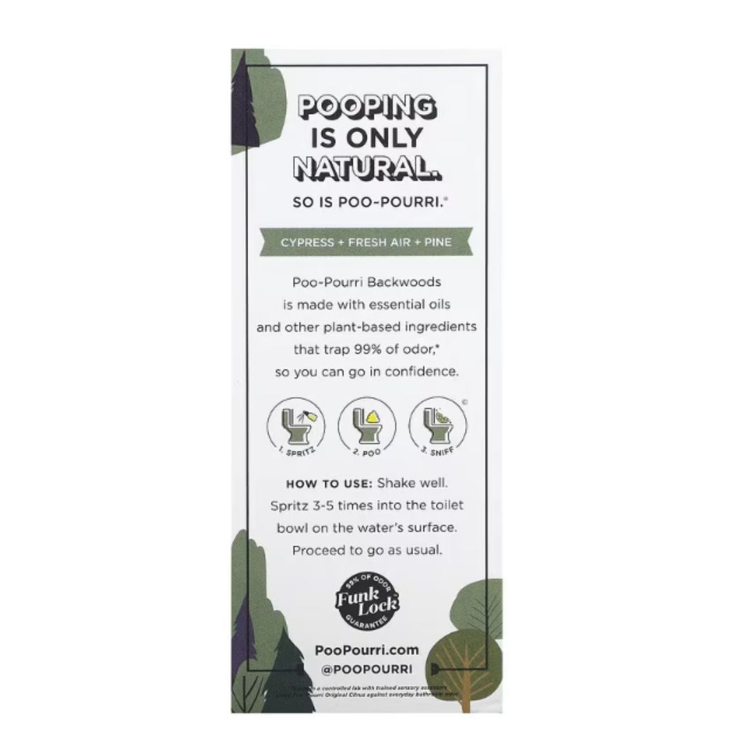 Poo-Pourri Backwoods Toilet Spray