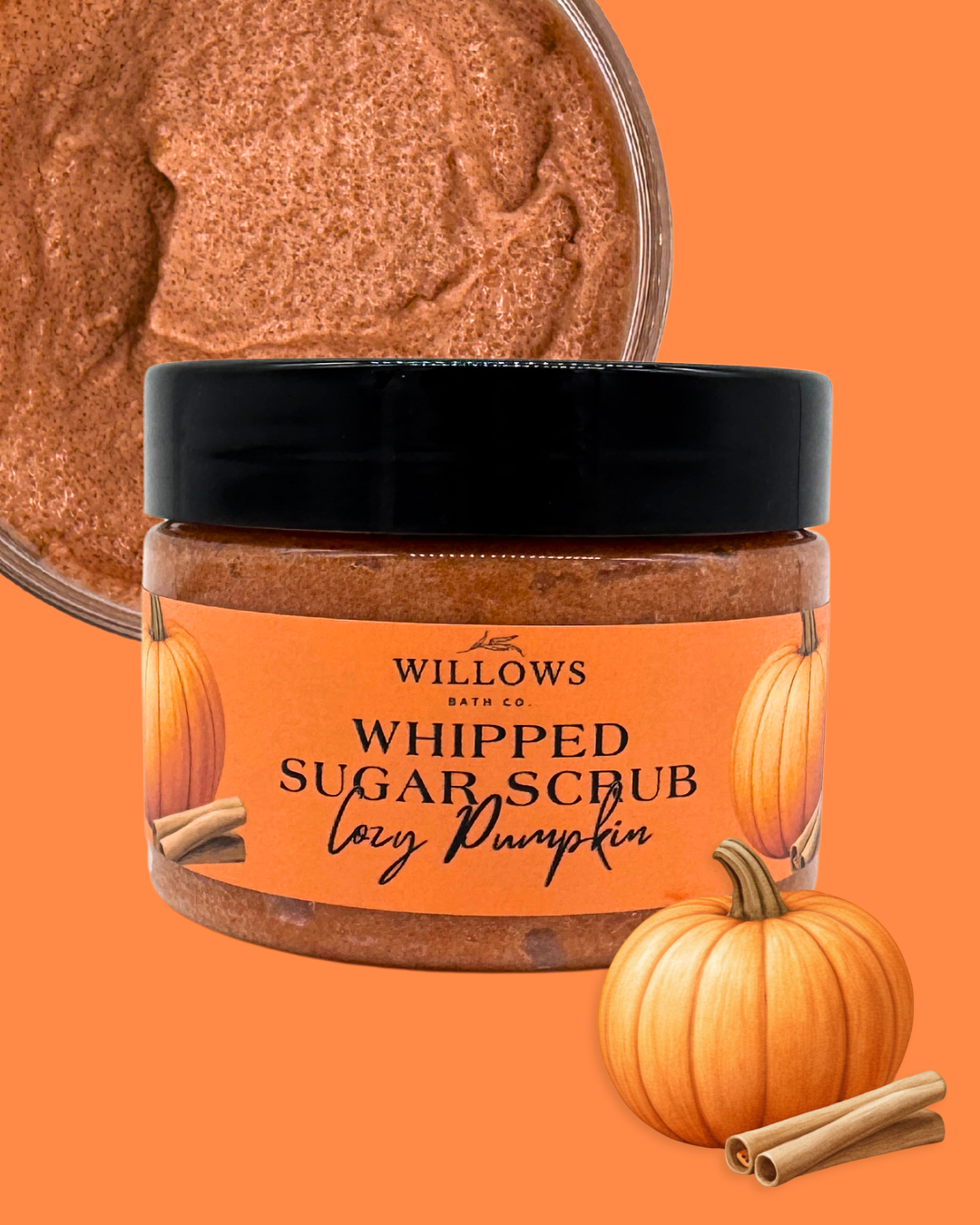 Willows Cozy Pumpkin Sugar Scrub