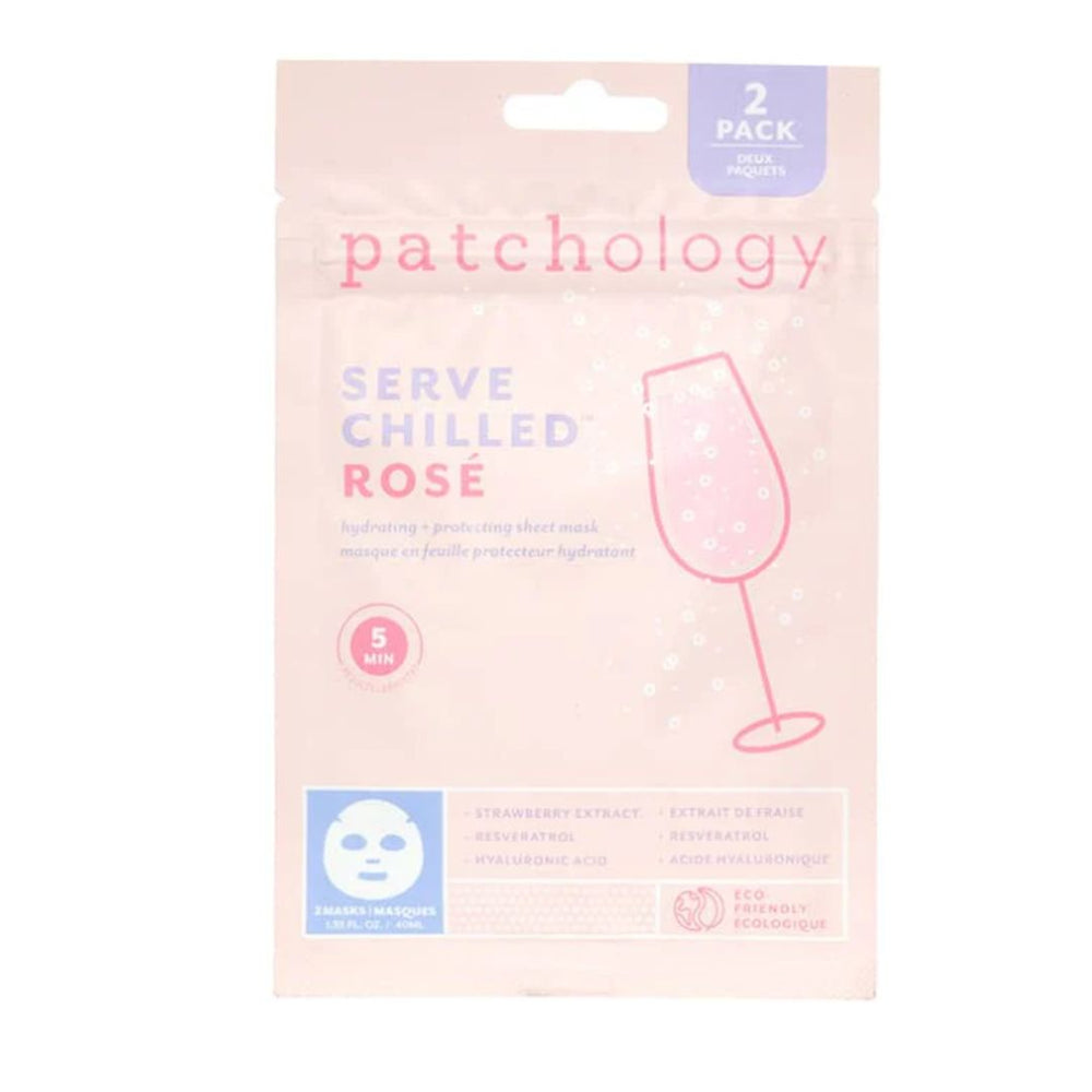 Serve Chilled Rosé Sheet Mask