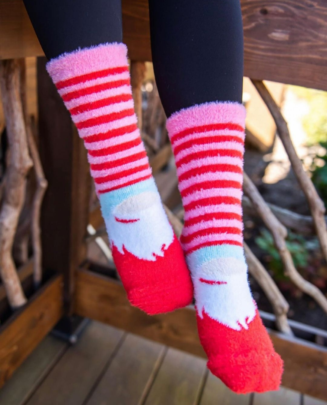 World’s Softest Socks Holiday Feather Crew