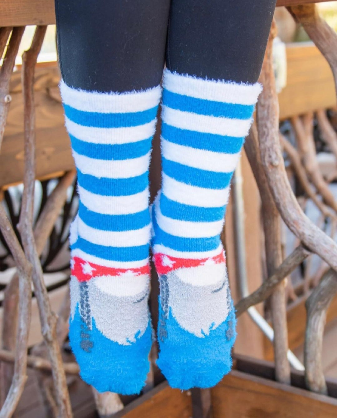 World’s Softest Socks Holiday Feather Crew