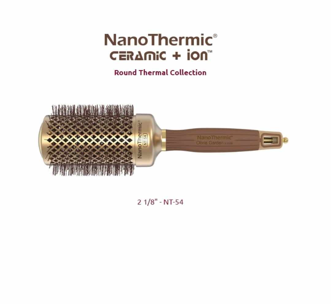 Olivia Garden NanoThermic Round Brush - Thumbnail 2