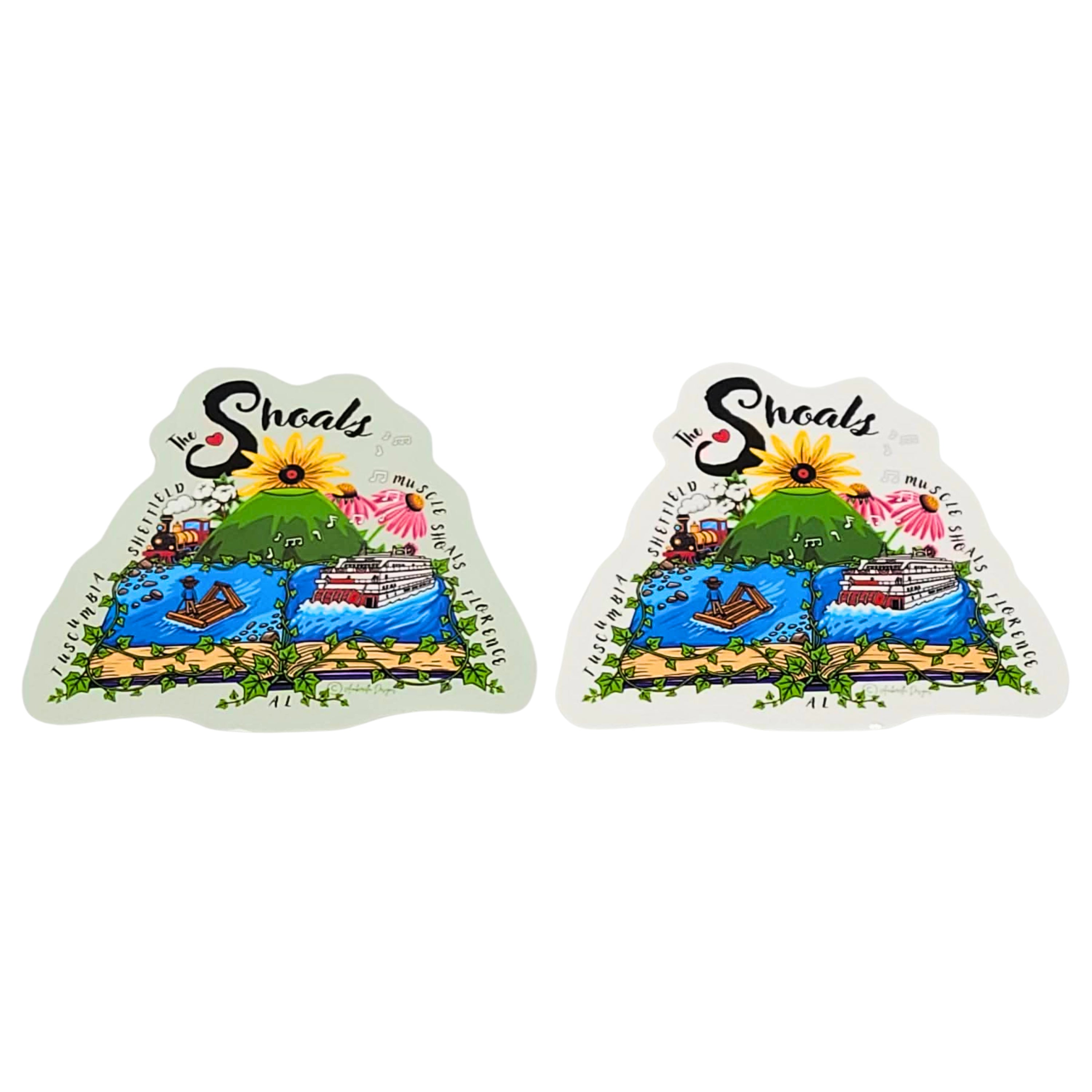 Shoals Story Waterproof Sticker