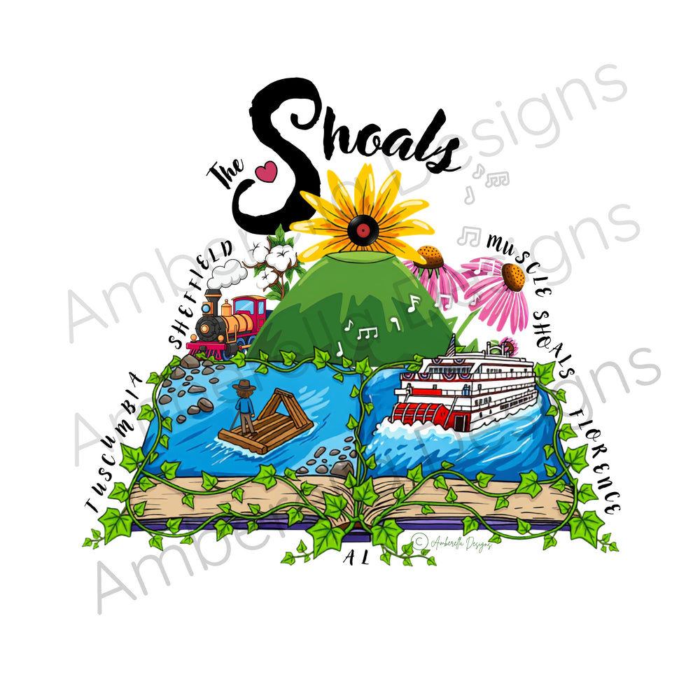 The Shoals Story Sticker