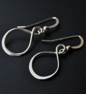 Eternity Silver Earrings