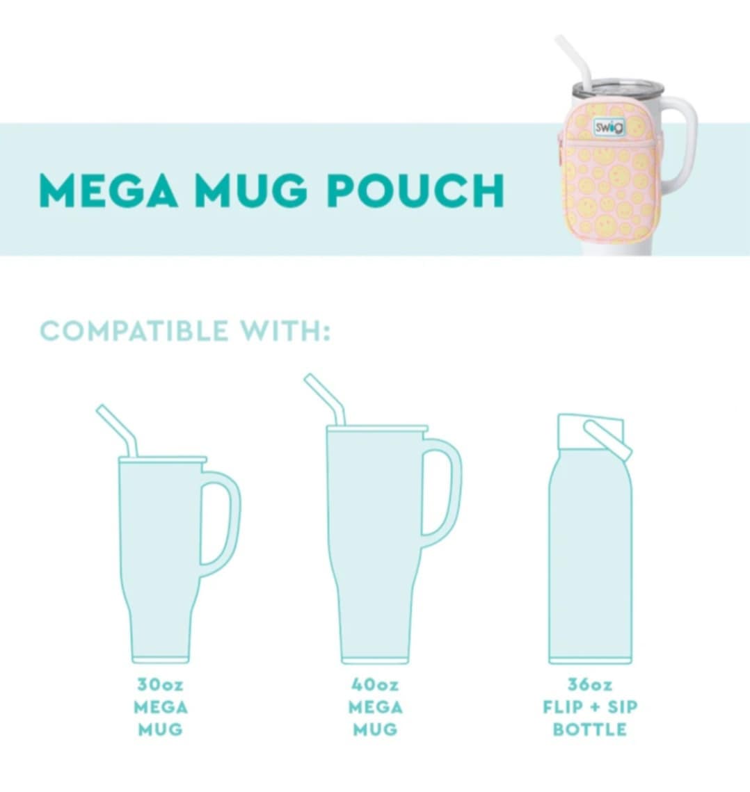 Swig MY MARDI ERA Mega Mug Pouch