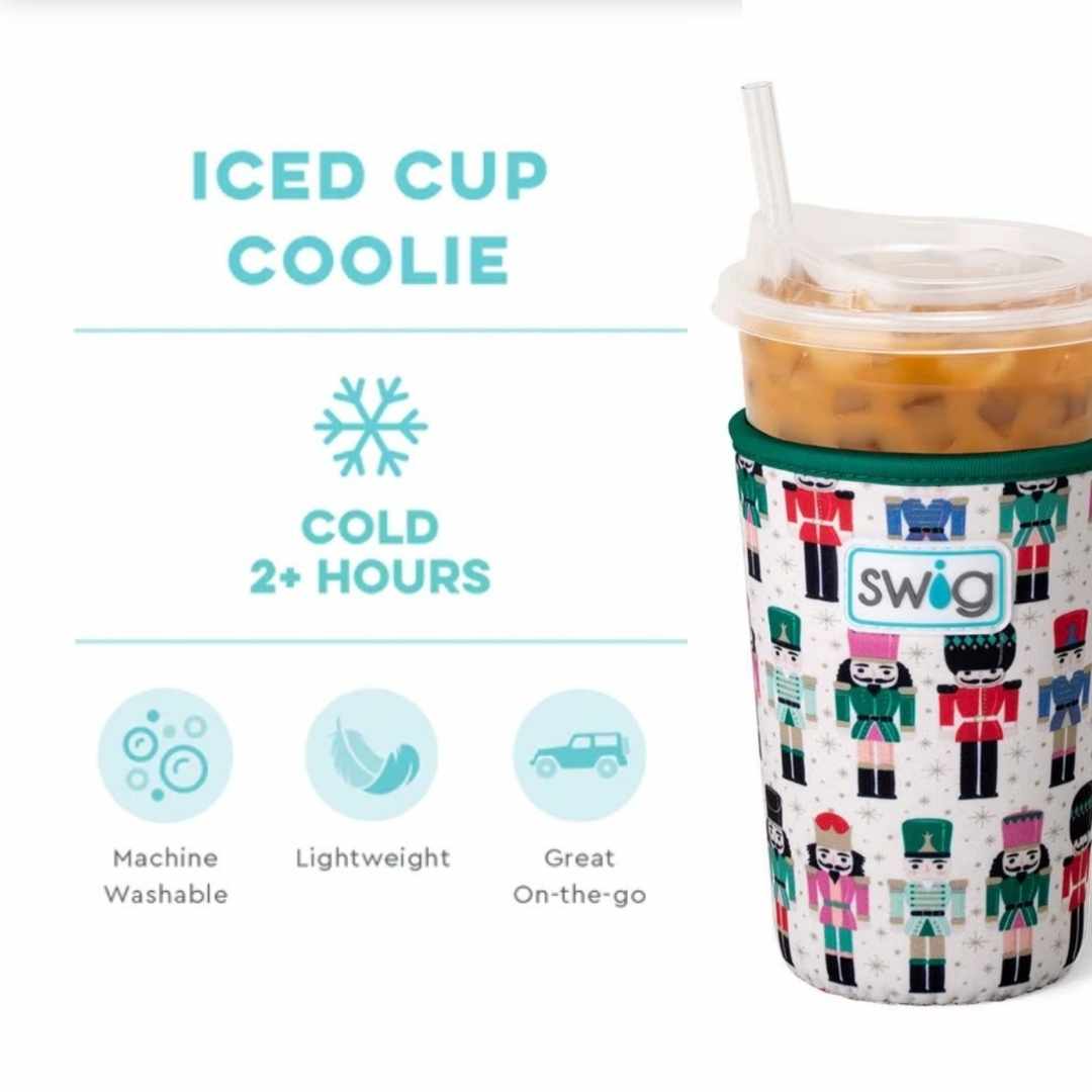 Swig Classic Nutcraker Iced Cup Coolie 22oz