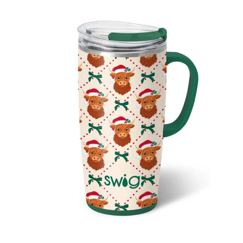 Holiday Herd 22 oz Travel Mug