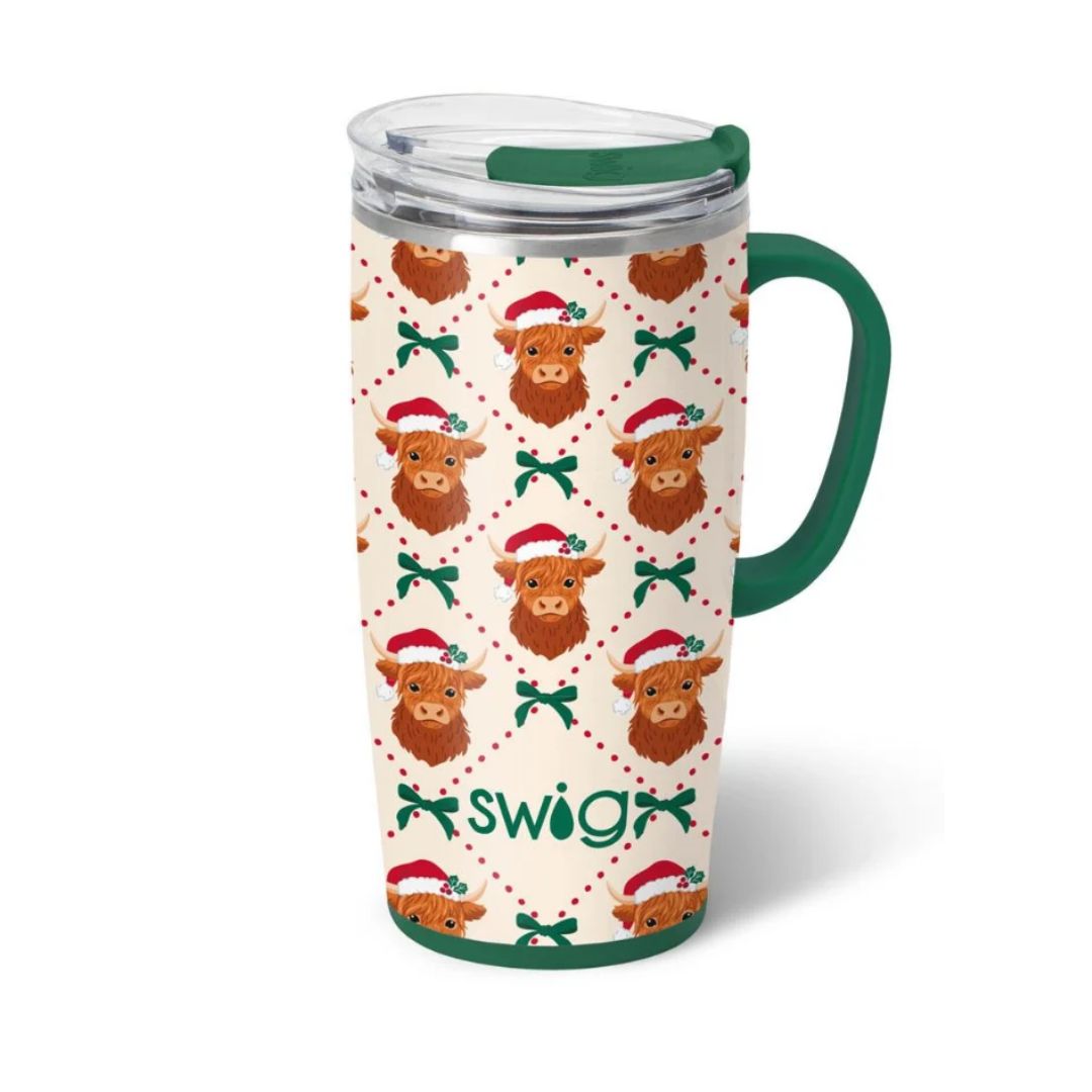 Holiday Herd 22 oz Travel Mug