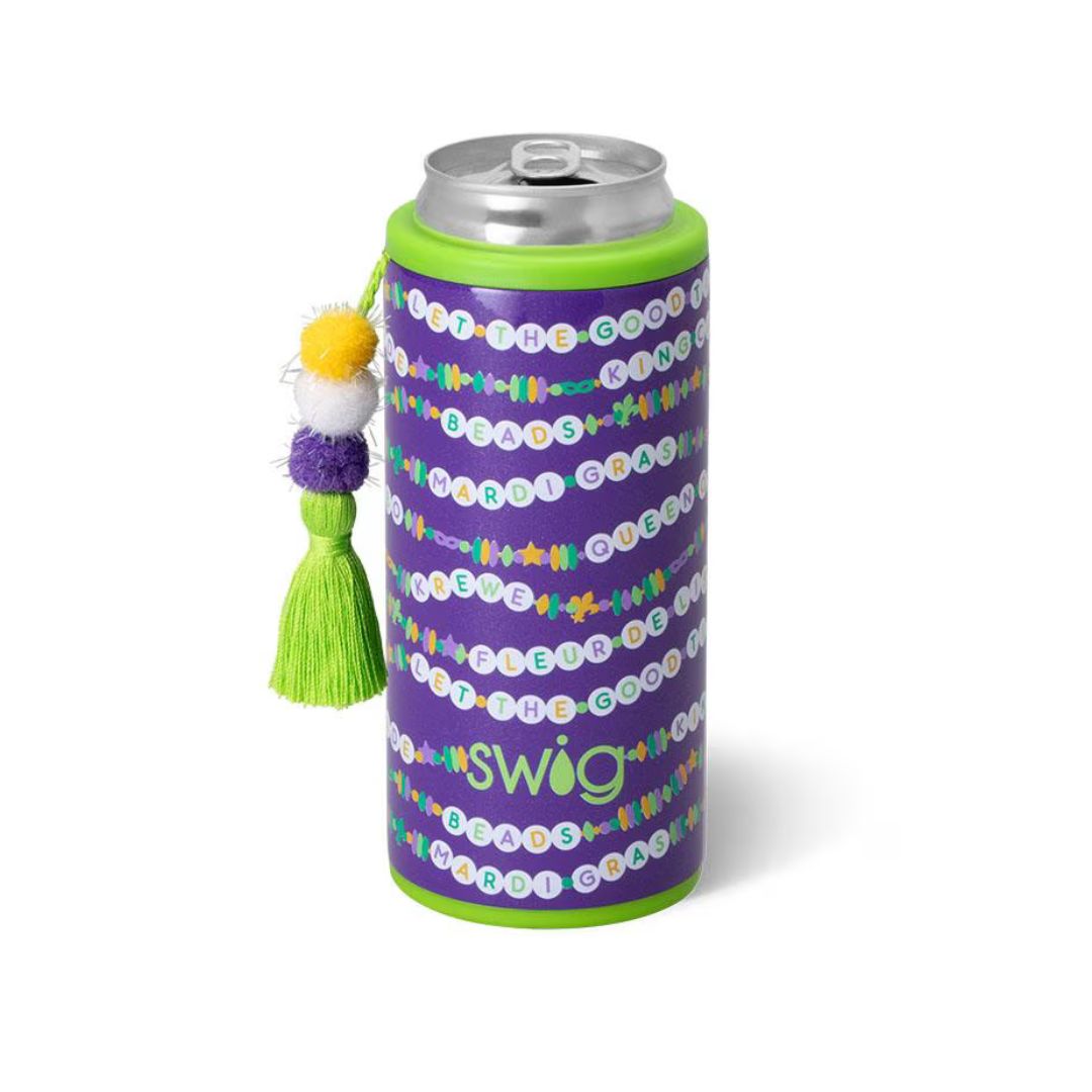 Swig My Mardi Era Skinny Can Cooler 12oz